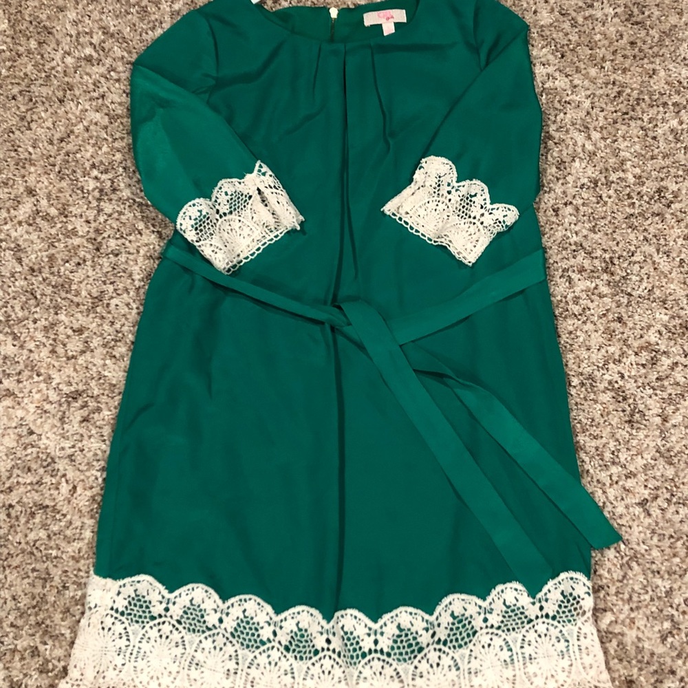 GB girls Green Dress